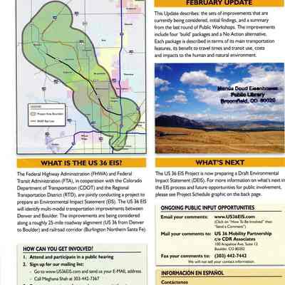 US 36 Environmental Impact Statement
