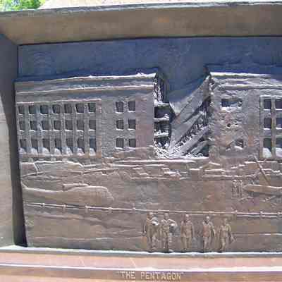 911 Memorial - Pentagon Bronze Plaque