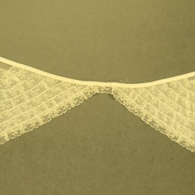 Other side of lace collar.: Origsize: 23" (w) x 5.5" (l); Origformat: Artifact