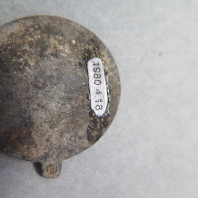Number of tag.: Origsize: 1.5" (diam); Origformat: Artifact
