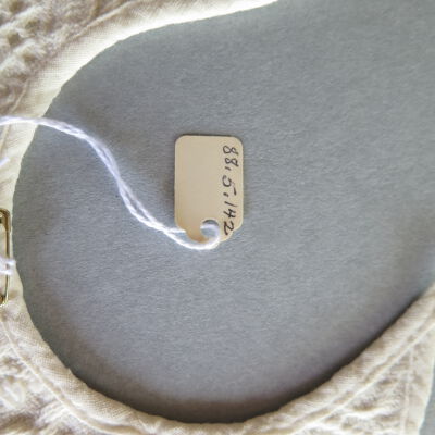 Number of bib: Origsize: 7" diam; Origformat: Artifact