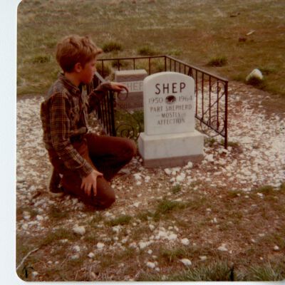 Boy at Shep's Grave