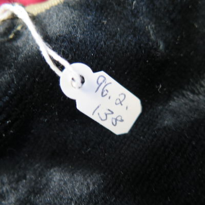 Number on tag.: Origsize: 10.5" (w) x 18" (l); Origformat: Artifact