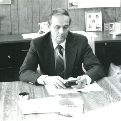 Man at Desk