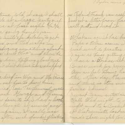 -Scanned as 300dpi jpeg by Tom Peyton as an access copy, 08/11/2015.  Cropped around edges by Tom Peyton, 8/18/2015 and named "Page 42 - 43 300 dpi c"
-File renamed and uploaded to PastPerfect by Kevin Smith,08/03/2016
