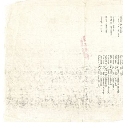 History of Broomfield Post-Office