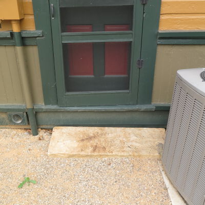 Stone Mounting Block from Zang House