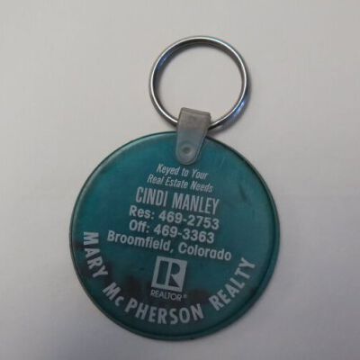 Keychain: Origsize: 2.5"(d); Origformat: Artifact