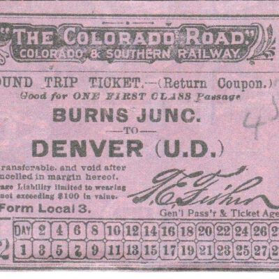 Ticket, Transportation