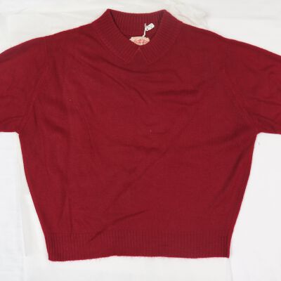 Front of sweater.: Origsize: 20.5" (w) X 16" (l); Origformat: Artifact