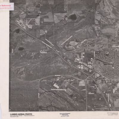 Landis Aerial Photo, 1979, Jeffco airport, Central Broomfield