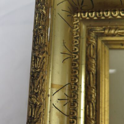 Condition: Area of loss on frame, upper PR corner, recto (2018-08-29): Origformat: Artifact