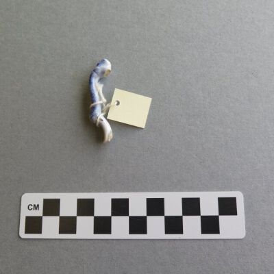 Other side of cup handle.: Origsize: .5" (h) x 4.5" (w) x; Origformat: Artifact