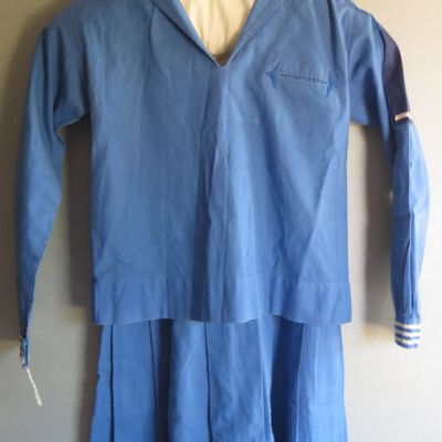 Jacket and dress together: Origsize: 24" (w) x 34" (l); Origformat: Artifact