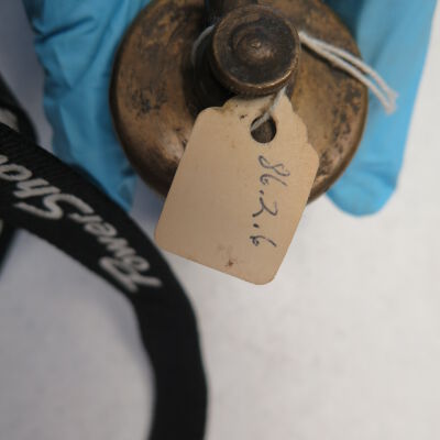 Number on top of grease cup.: Origsize: 4.25" (h) x 2.5" (w); Origformat: Artifact