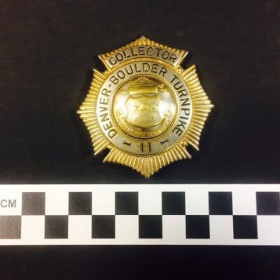 Denver-Boulder Turnpike Collector Badge