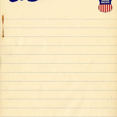 Union Pacific Railroad Notepads