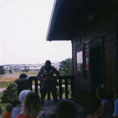 Rob Barnes Presenting at the Broomfield Depot Museum