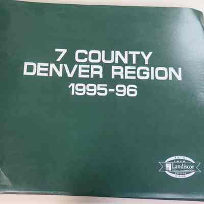 7 County Denver Region Atlas, 1995-96