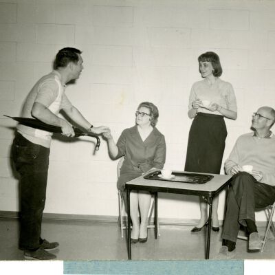 Footlighters Performing "White Sheep of the Family"