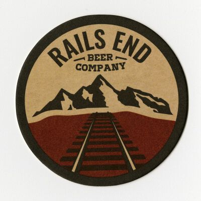 Rails End Beer Company Coasters