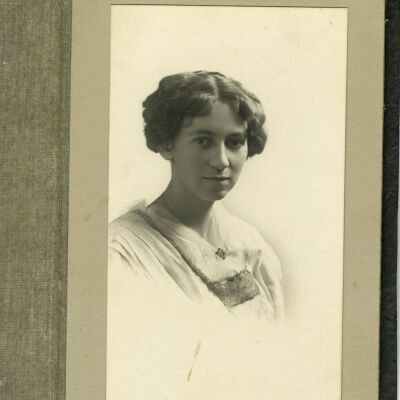 Studio Portrait of Frances Cron Ridsdale