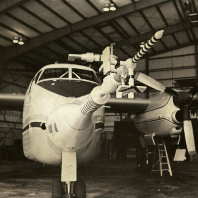 Planes in a Hangar at Jefferson County Airport