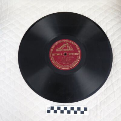 Vinyl Record Front View