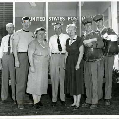 Opening of Post Office at 1380 Midway, February 16,1958