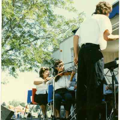 Orchestra at 1990 Broomfield Days
