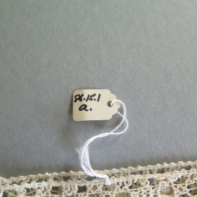 Number of crochet piece: Origsize: 2" (w) x 42" (l); Origformat: Artifact