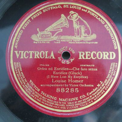 Vinyl Record Close-up of Title