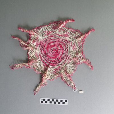 Doily: Origsize: 14" diam; Origformat: Artifact