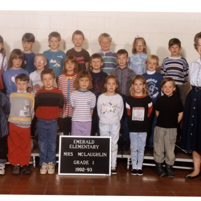 1992-1993 McLaughlin Class Photo