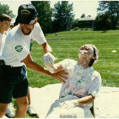 Bob Schulze and Bob Sakaguchi at 1990 Broomfield Days