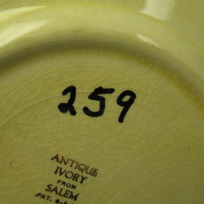 Number Detail: Origsize: 8"(Dia); Origformat: Artifact