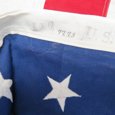 Number on flag.: Origformat: Artifact