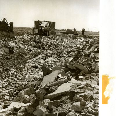 The Broomfield Sanitary Landfill Northwest of Town