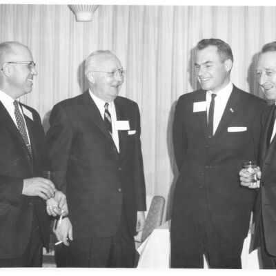 Men at Developers' Party