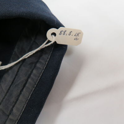Close up of number on shirt.: Origsize: 32" (l) x 14.5" (w); Origformat: Artifact