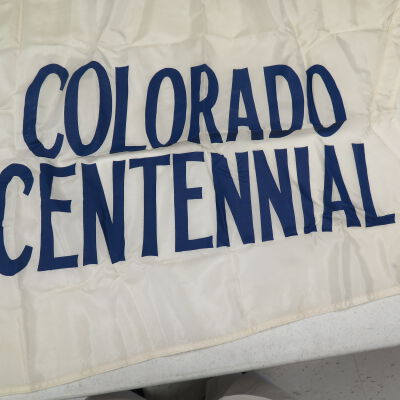 Text on flag.: Origformat: Artifact