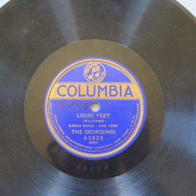 Record label, "Loose Feet": Origsize: 10"