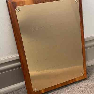Plaque