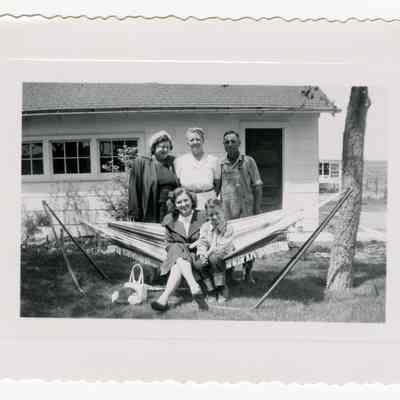 Brunner Family with Evelyn and Anne Cox