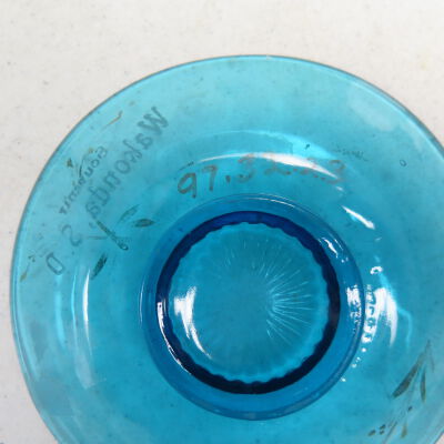 Bottom of saucer.: Origsize: 1" (h) x 6" (dia); Origformat: Artifact