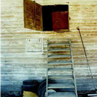 Brunner Farm Shed with Window and Ladder