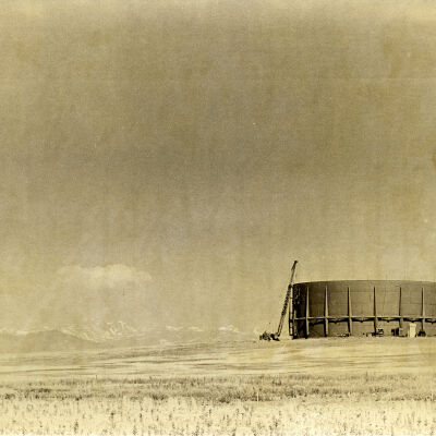 Field view of Broomfield water storage structure