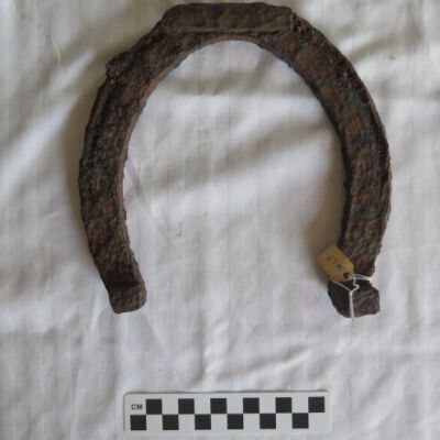 Horseshoe.: Origsize: 7.5" (h) x 6" (w) x; Origformat: Artifact