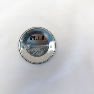 Back of button.: Origsize: 2.25" (dia); Origformat: Artifact