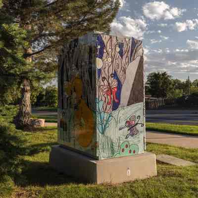 Holy Family High School Traffic Box
